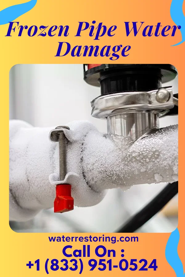 Frozen Pipe Water Damage in Orwin, PA